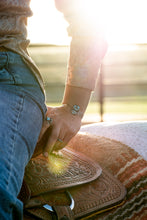 Emily-Pilot Mountain Top Gap Engraved Bracelet