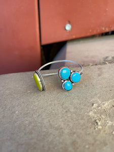 King-Rosarita & Turquoise Bracelet