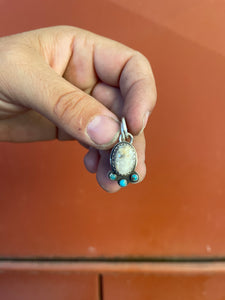Anne-Wildhorse & Turquoise Necklace