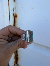 Natural Pilot Mountain Turquoise Ring – Size 9