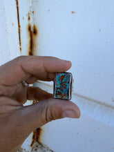 Natural Pilot Mountain Turquoise Ring – Size 9