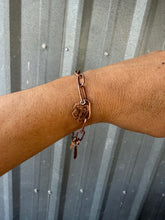 Copper Cowgirl Paper Clip Chain Bracelet