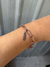 Copper Cowgirl Paper Clip Chain Bracelet