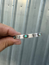 Cross & Turquoise Bracelet