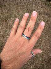 Ester-Turquoise & Cross Eterenity Bands
