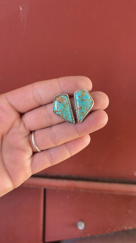 Karli-Turquoise earrings