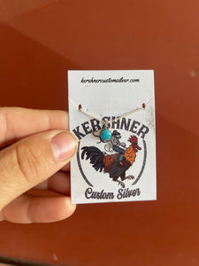 The Mini Jarvis-Turquoise Pendant