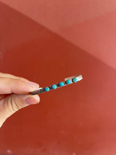 Stacy-4mm Turquoise Bracelet