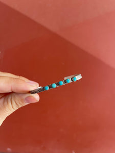 Stacy-4mm Turquoise Bracelet