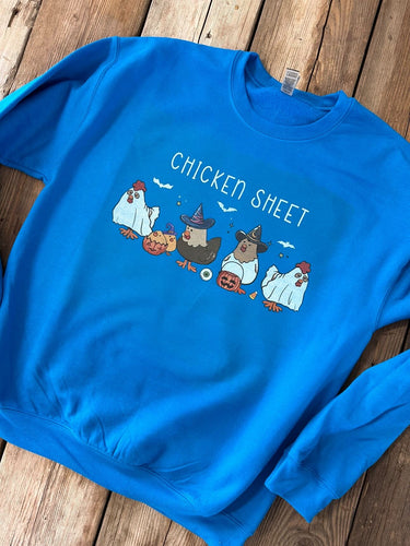 Chicken Sheet- Sweatshirt