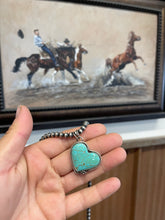 Yuma-Turquoise Heart Necklace
