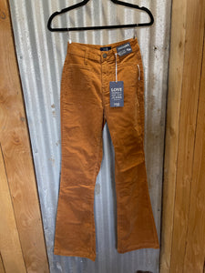 NWT Sz26 Rust Flares