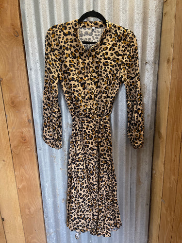 SMALL: Leopard dress