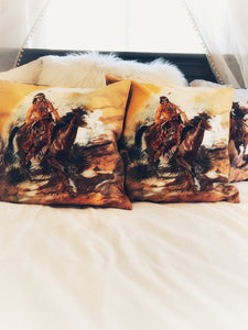 Cowboys & Indians Pillow Cases