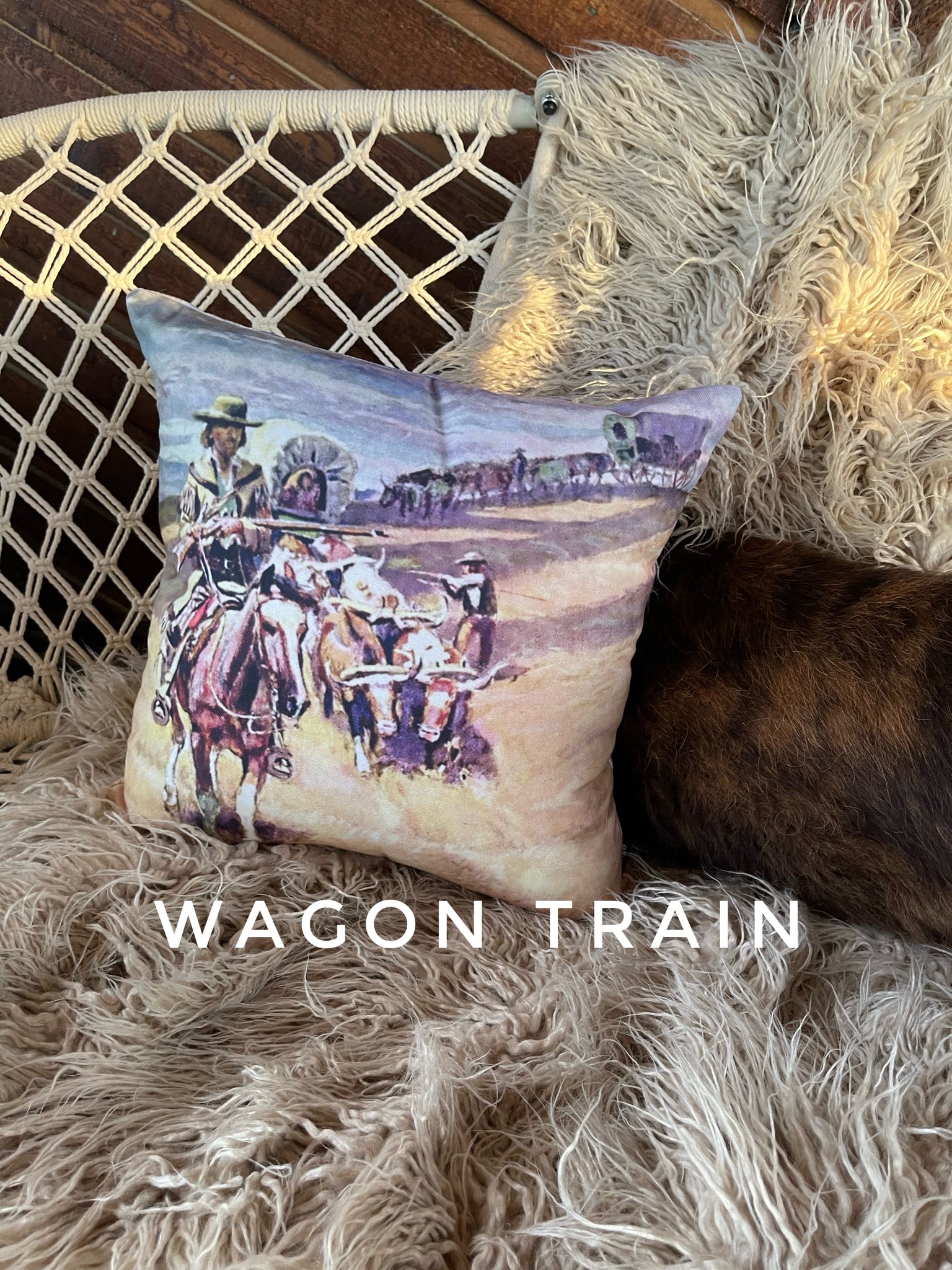 Alligator Accent Pillow – Western Passion